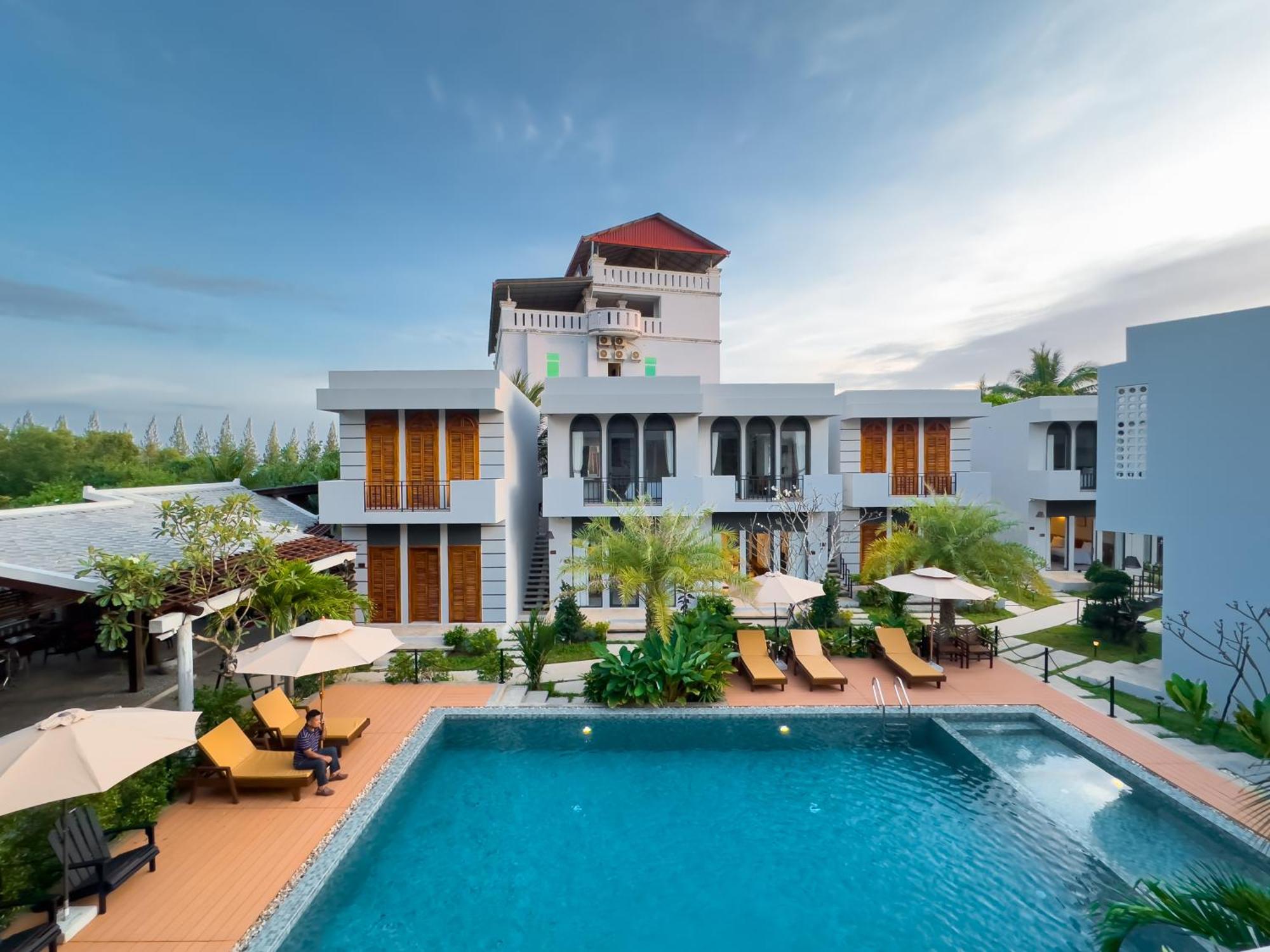 The R&B Boutique Hotel Kampot Ngoại thất bức ảnh