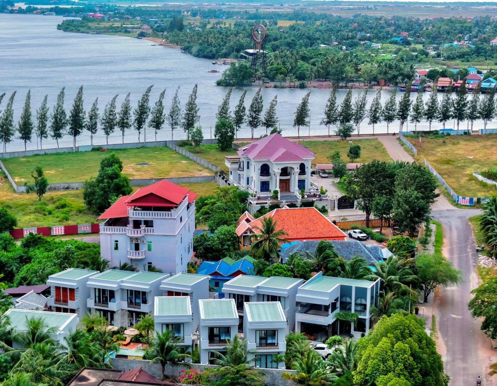 The R&B Boutique Hotel Kampot Ngoại thất bức ảnh