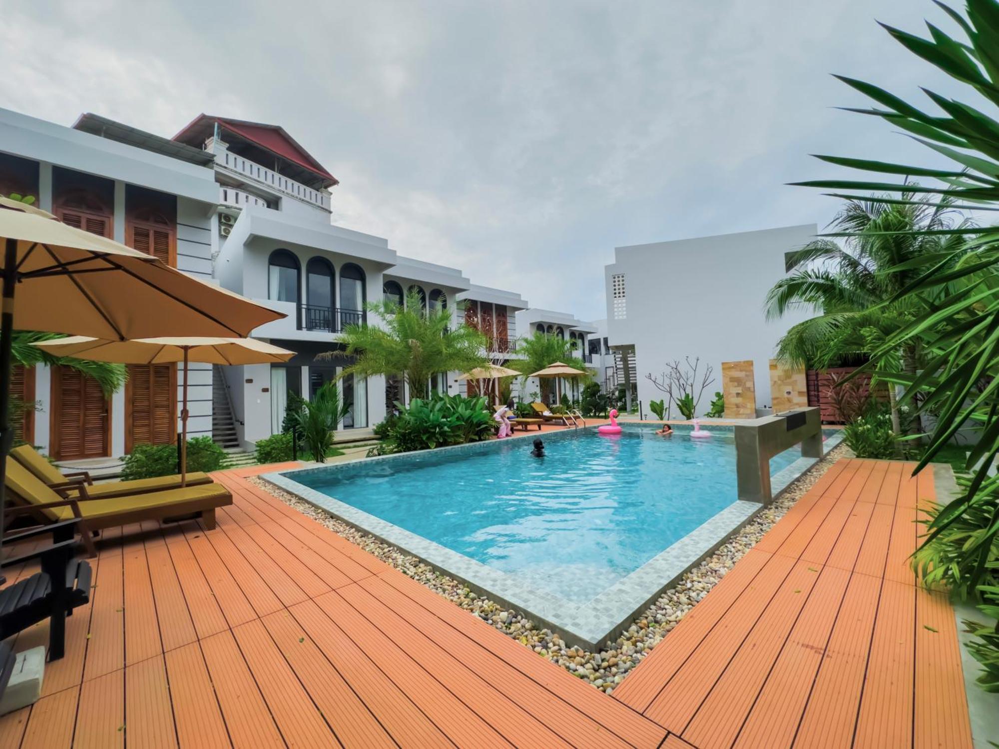 The R&B Boutique Hotel Kampot Ngoại thất bức ảnh