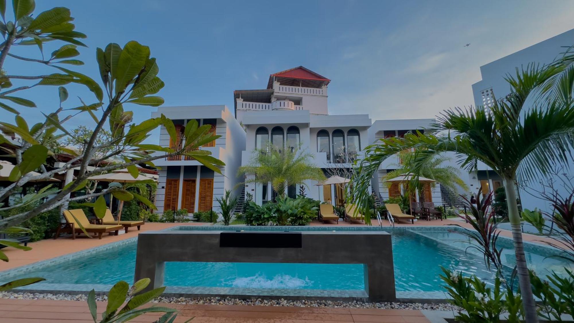 The R&B Boutique Hotel Kampot Ngoại thất bức ảnh